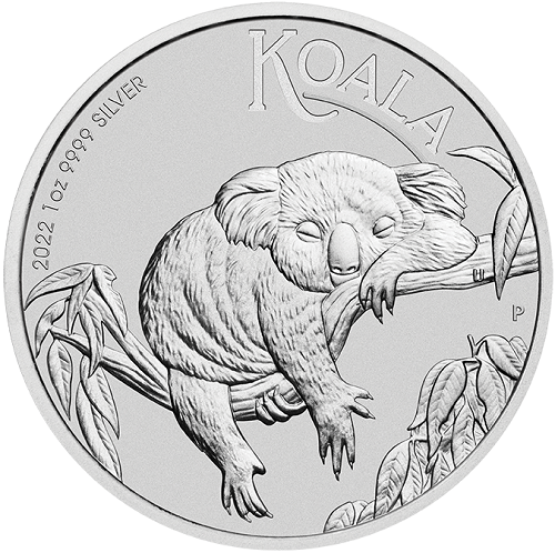 Dollar 2022 Austrália BU 1 Oz Ag Australian Koala (X:5:3)