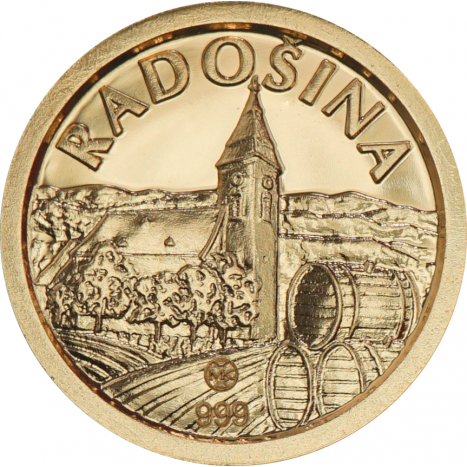 Zlatá medaila, Vínne cesty na Slovensku, RADOŠINA (672204)