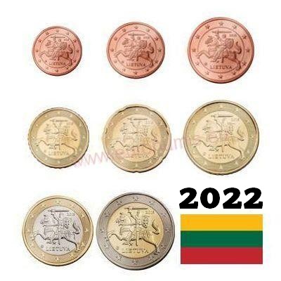 SET 2022 Litva UNC (3,88€)