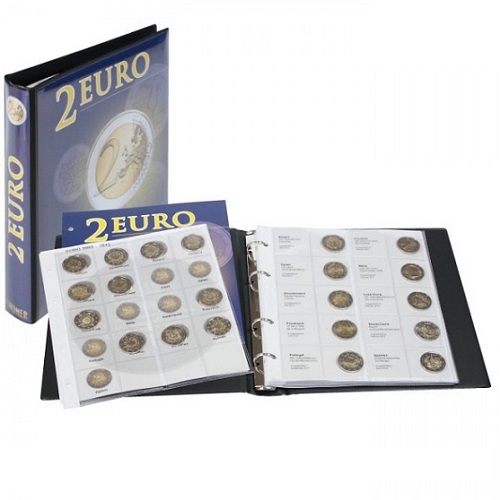 Album KARAT na 2 euro pamätné mince diel 3, 9 listov (1118M3) IN