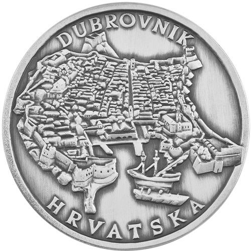 Medaila SP Chorvátsko 2001 Dubrovník