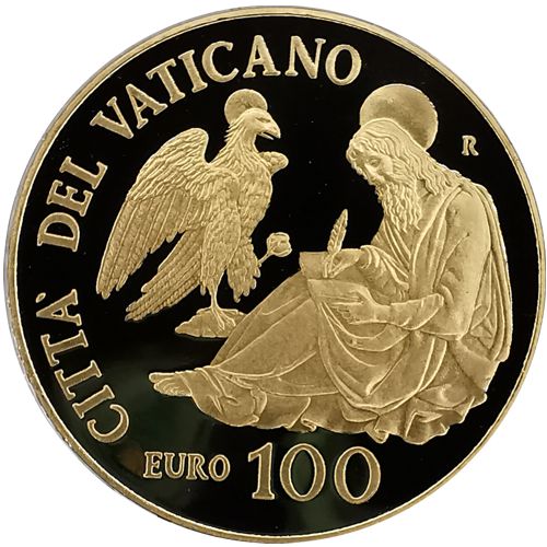 100 euro 2017 Vatikán PROOF Saint John