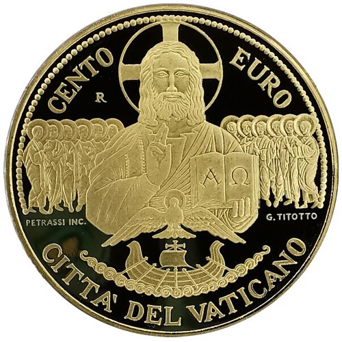 100 euro 2020 Vatikán PROOF Dei Verbum