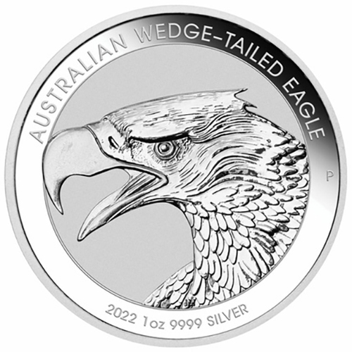 Dollar 2022 Austrália BU 1 Oz Ag Wedge-Tailed Eagle