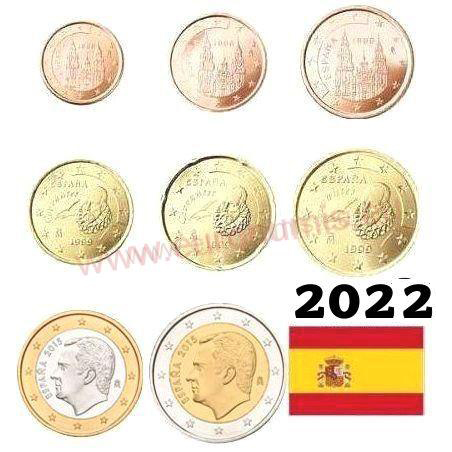 SET 2022 Španielsko UNC (3,88€)