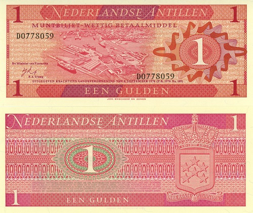 1 Gulden 1970 Holandsko (Holandské Antily) UNC séria D