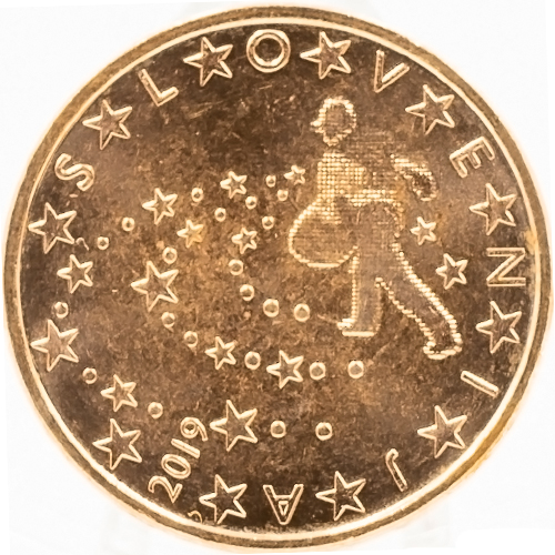 5 cent 2019 Slovinsko ob.UNC