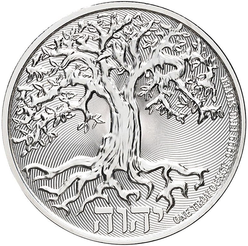 2 Dollars 2022 Niue BU 1 Oz  Ag Tree of Life (Z:3:4)