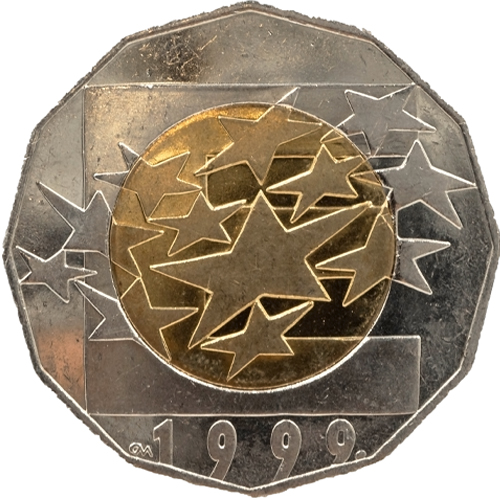 25 kuna 1999 Chorvátsko UNC Európska únia