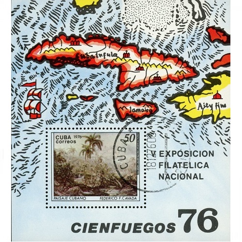 Hárček 1976 Kuba pečiatkovaný, Cienfuegos