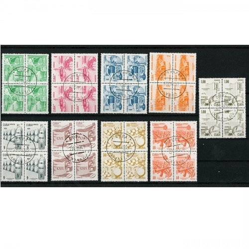 Známky 1982 Kuba pečiatkované, Export