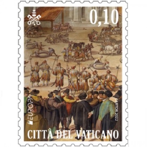 Známka 2022 Vatikán čistá, Príbehy a mýty (0,10 €)