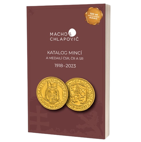 Katalog, Mince a medaile Československa, ČR a SR 2023
