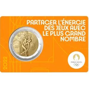 2 euro 2022 Francúzsko cc.BU karta 1/5 OH 2024 Genius