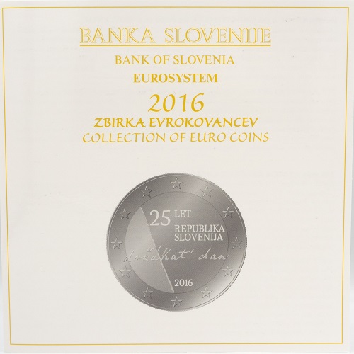 SADA 2016 Slovinsko PROOF (8,88 €)