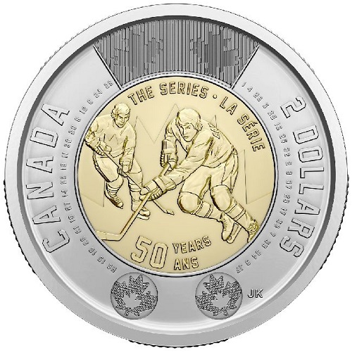 2 Dollars 2022 Kanada UNC 50th Anniversary Summit Series