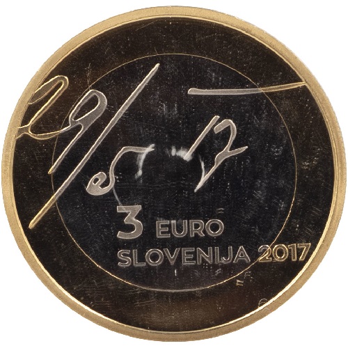 3 euro 2017 Slovinsko cc.PROOF Deklarácia