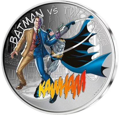 Oficiálna pamätná medaila, BATMAN™ vs. Dve tváre