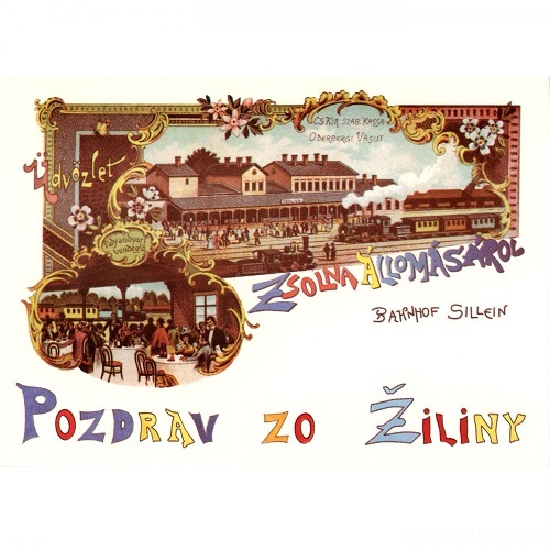 Pohľadnica 1995 Slovensko čistá, Pozdrav zo Žiliny