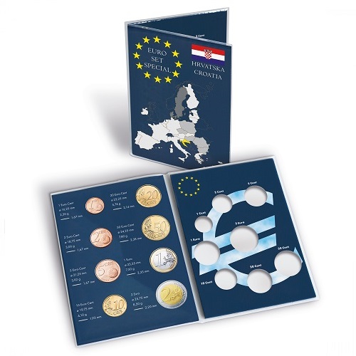 Mincová karta na euro set Chorvátsko IN