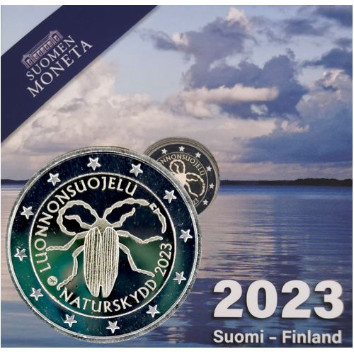 2 euro 2023 Fínsko PROOF Ochrana prírody