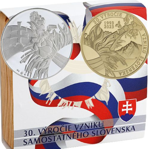 Zlatá a Strieborná medaila, 30.výročie vzniku samostatného Slovenska