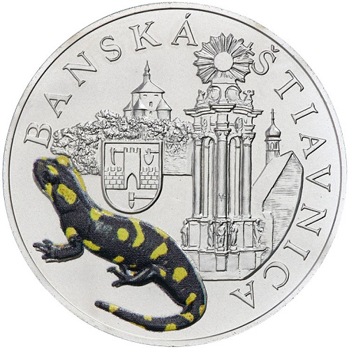 Medaila NF,  Banská Štiavnica - Salamandra
