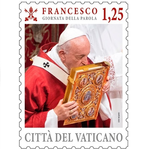 Známka 2023 Vatikán čistá, Pápež František (1,25 €)