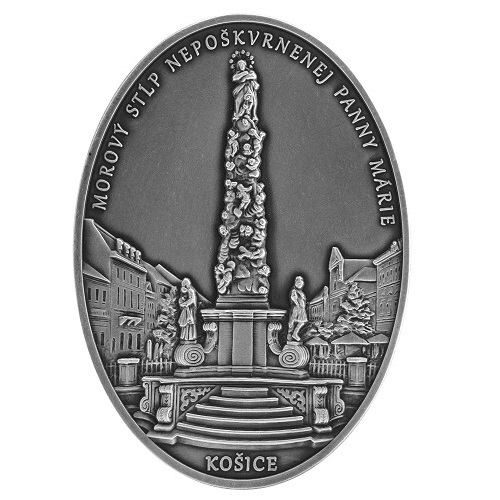 Medaila SP, Morové stĺpy - Súsošie Nepoškvrnenej Panny Márie v Košiciach