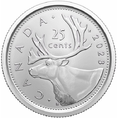 25 Cents 2023 Kanada UNC 