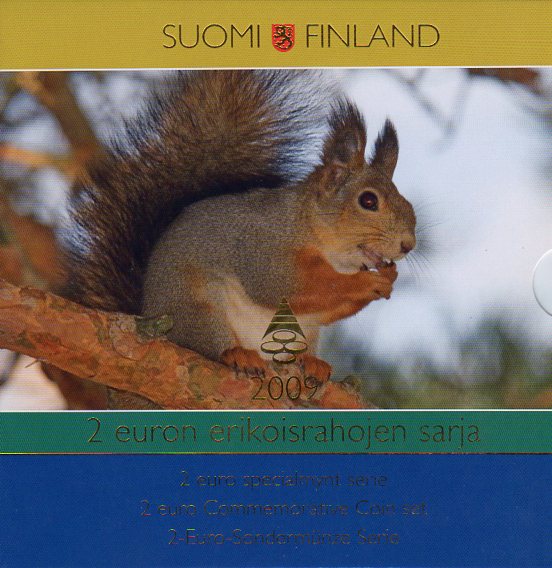 SADA 2009 Fínsko 2 euro 2004 - 2009