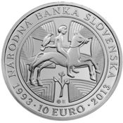 10 euro 2013 Slovensko BK Národná banka Slovenska