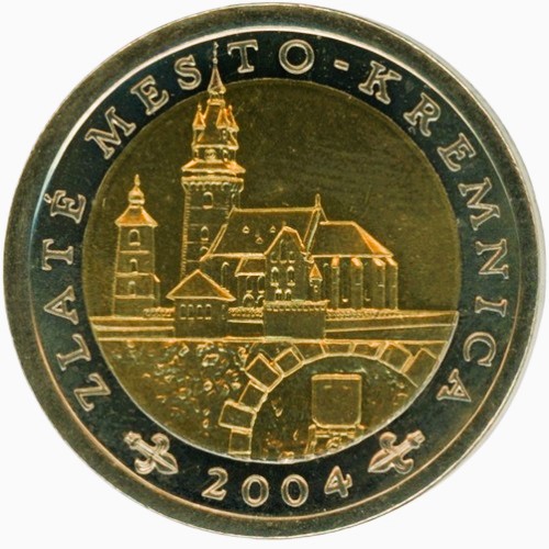 Žetón, Zlaté mesto Kremnica 2004