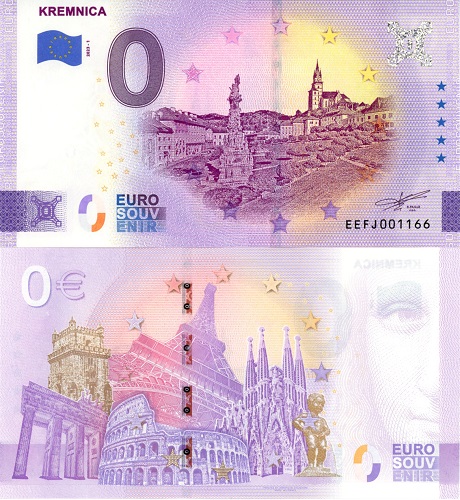 0 euro suvenír 2023/1 Slovensko UNC Kremnica (ND)