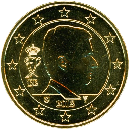 10 cent 2018 Belgicko ob.UNC