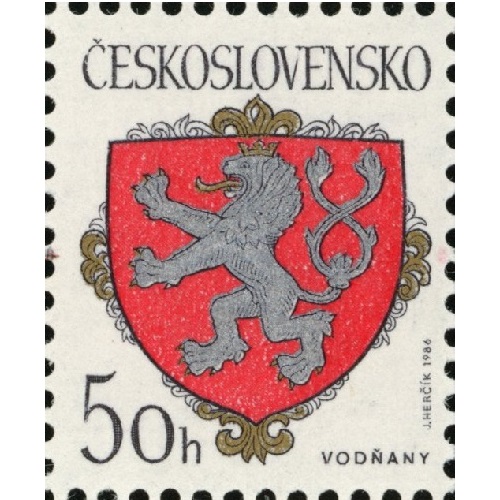 Známka 1986 Československo čistá, Vodňany