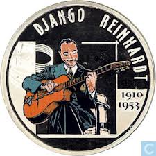 10 euro 2010 Belgicko PROOF, Django Reinhardt