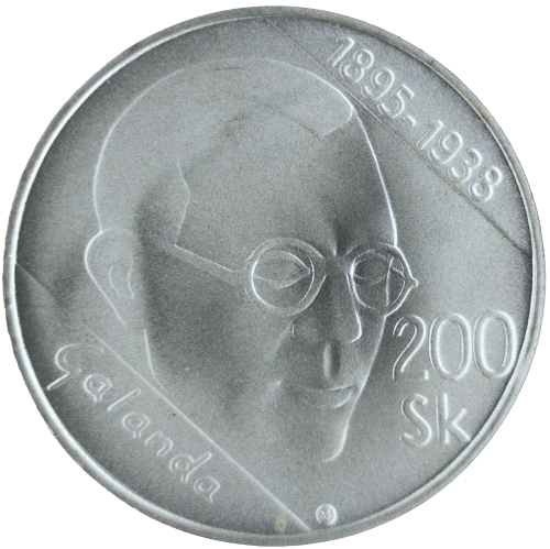 200 korún 1995 Slovensko BK Mikuláš Galanda