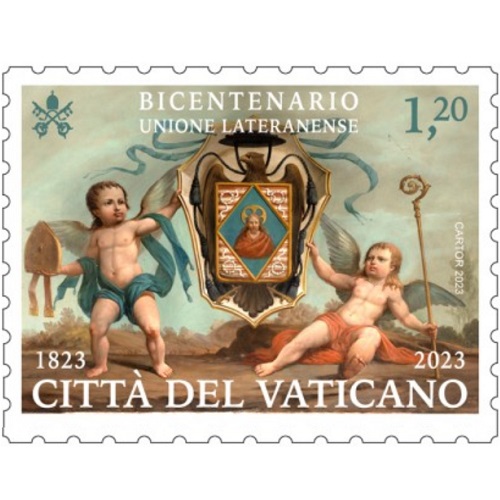 Známka 2023 Vatikán čistá, Lateránska únia