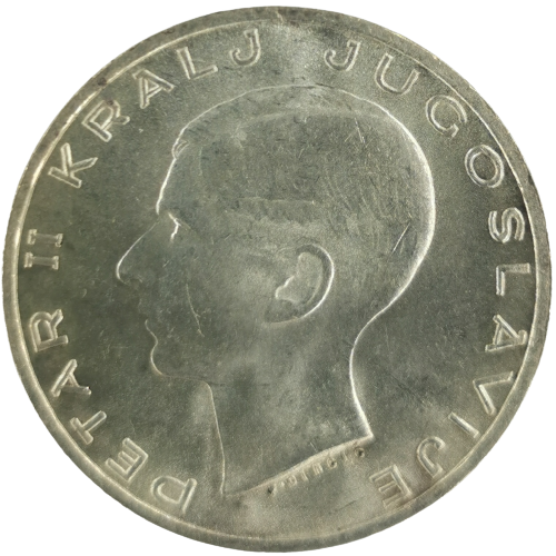 20 Dinara 1938 Juhoslávia Peter II.