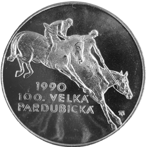 100 Korún 1990 Československo BK, Veľká pardubická