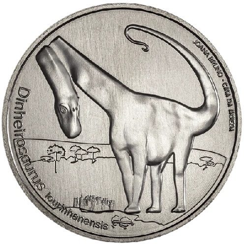 5 euro 2021 Portugalsko cc.UNC Dinheirosaurus
