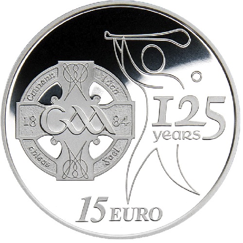 15 euro 2009 Írsko PROOF, Gaelic Athletic Association