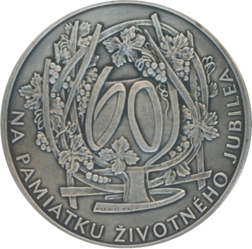 Medaila SP, k životnému jubileu 60 rokov 