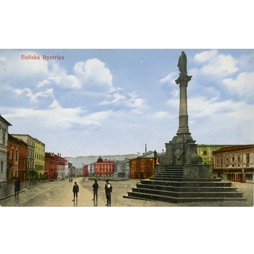 Pohľadnica Československo použitá, Baňská Bystrica