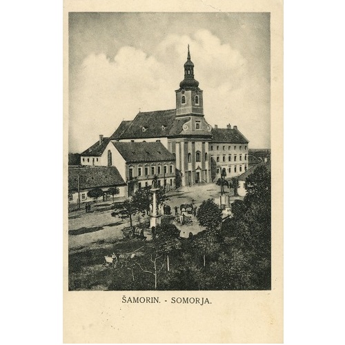 Pohľadnica Maďarsko použitá, Šamorín
