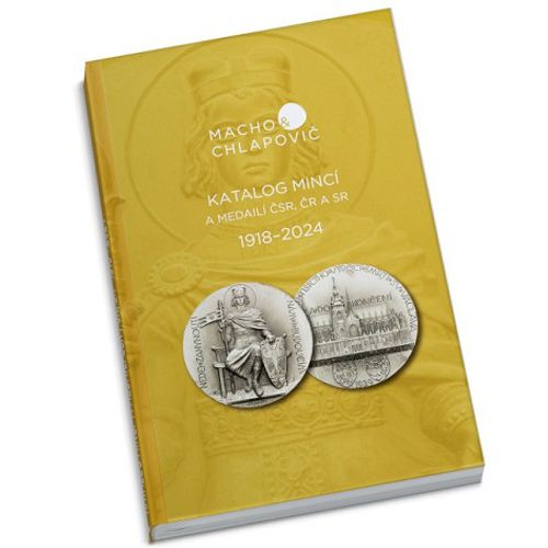 Katalog, mince a medaile Československa, ČR a SR 2024