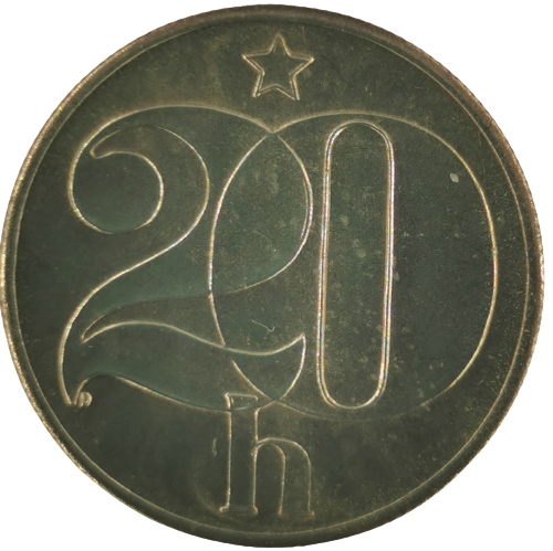 20 Halier 1981 Československo 