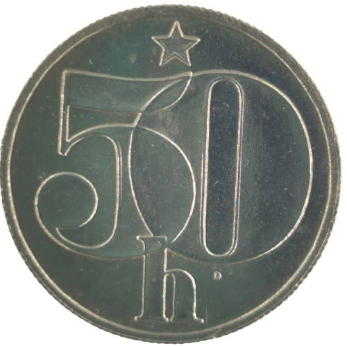 50 Halier 1981 Československo 