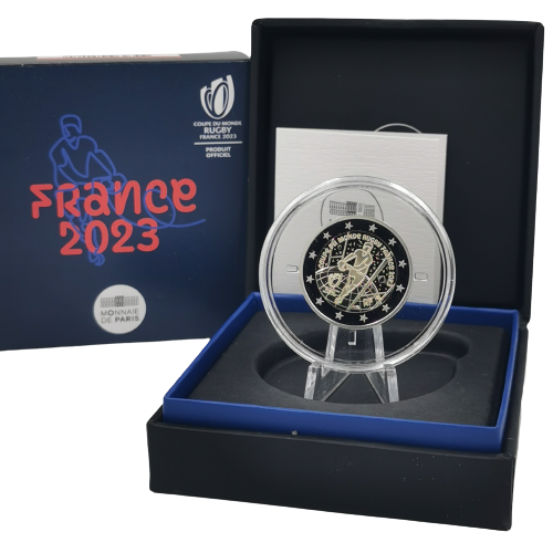 2 euro 2023 Francúzsko PROOF, svetový pohár rugby